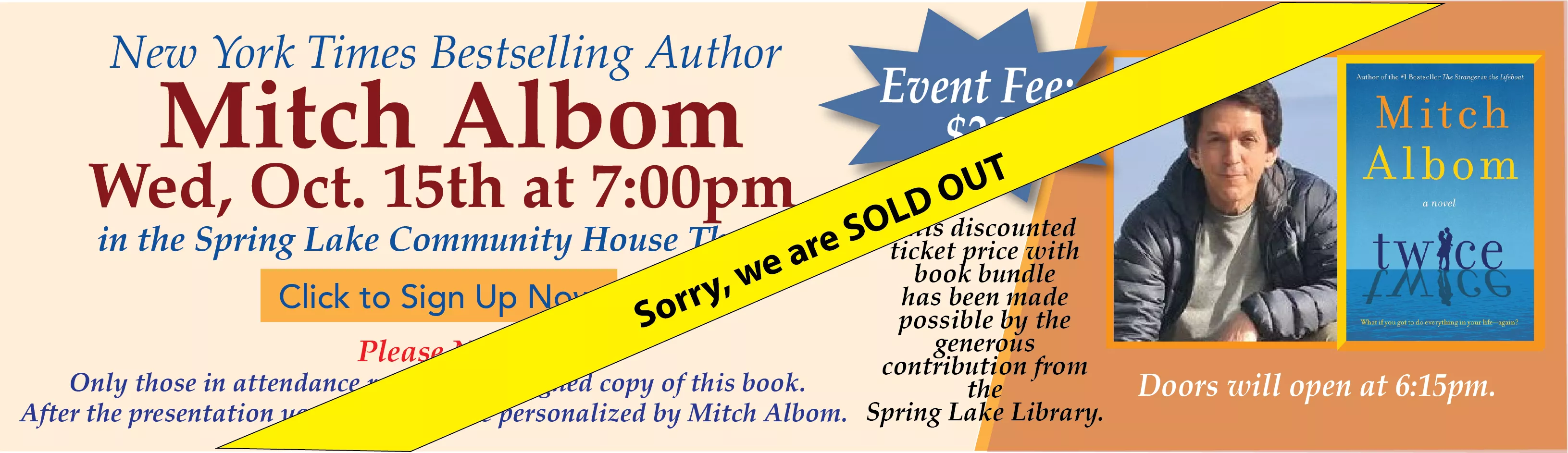Mitch sold out